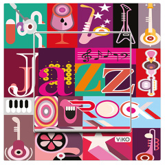Karre Style_Anahtar/Jazz (Mekanizma+Kapak+Çerçeve dahil)