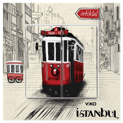 Karre Cities_Komütatör/İstiklal (Mekanizma+Kapak+Çerçeve dahil)