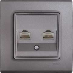 LinneraLife_İkili Data Prizi (2 X RJ45 CAT5E) (Çerçeve hariç)