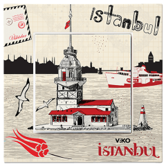 Karre Cities_Anahtar/Kız Kulesi (Mekanizma+Kapak+Çerçeve dahil)