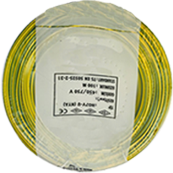 6mm² HFFR NYAF (H07Z1-K) Kablo (100'lük)_EFJKQ238 Sarı/Yeşil