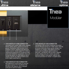 Thea Modüler_Işıklı Anahtarı 1M (Ultima, Sistema, Optima)