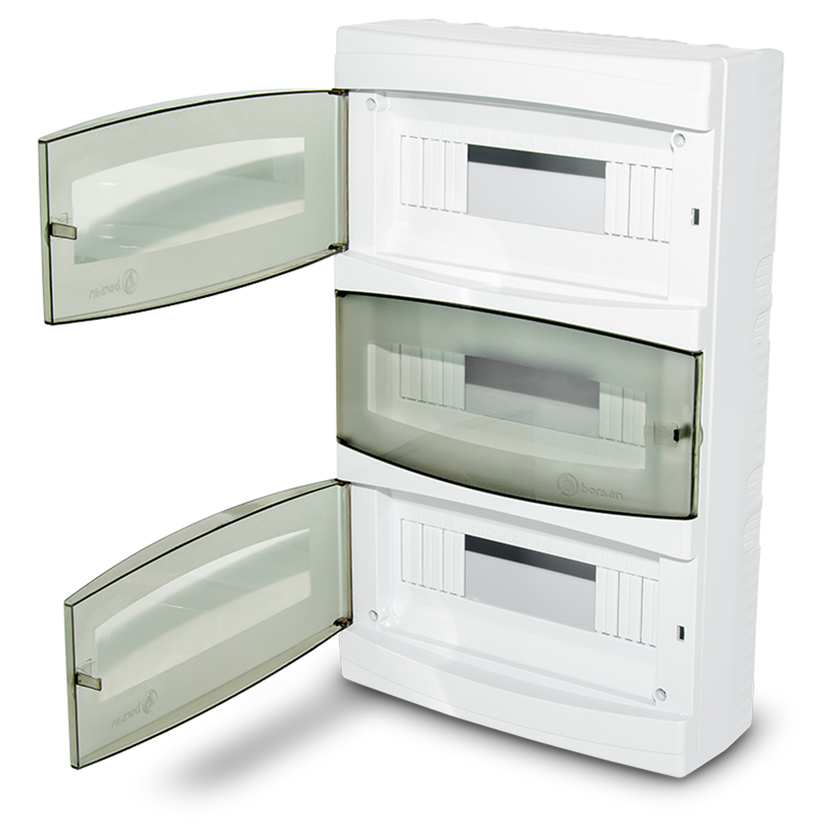 Borled_36'lı Sıva Üstü Sigorta Kutusu (HF) Beyaz 281x108x458mm_ BR-812