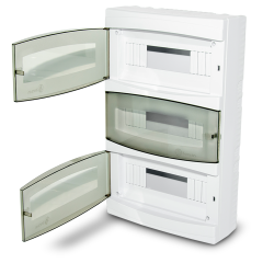 Borled_36'lı Sıva Üstü Sigorta Kutusu (HF) Beyaz 281x108x458mm_ BR-812