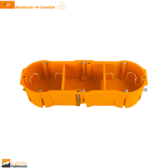 Alçıpan Kasa Üçlü H.F _Viko by Panasonic