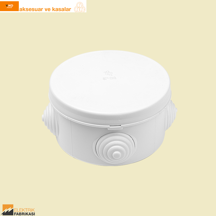Sıva Üstü Nemli Yer Buat Ø 90 IP56 _Viko by Panasonic