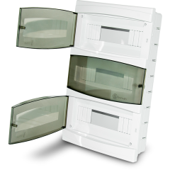 Borled_36'lı Sıva Altı Sigorta Kutusu (HF) Beyaz 325x281x105x260mm_ BR-811