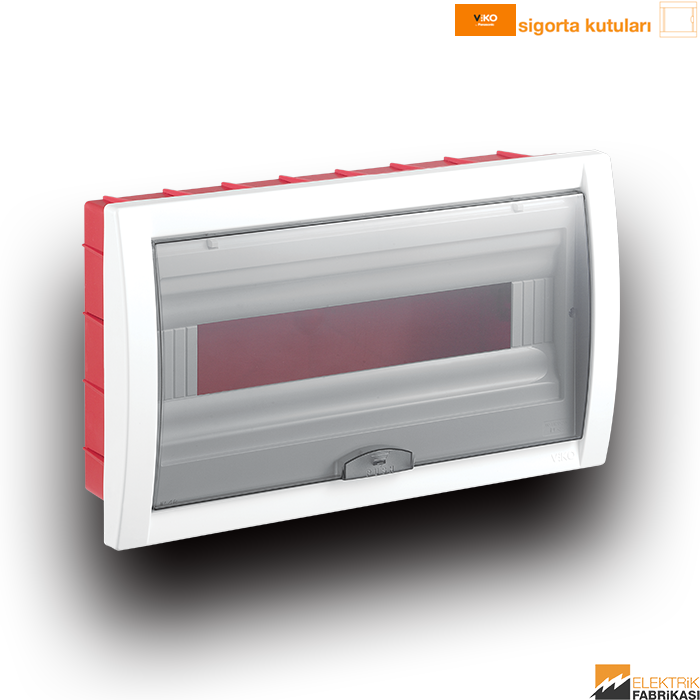 18’li Sıva Altı Sigorta Kutusu Halogen Free (H.F.) _Viko by Panasonic