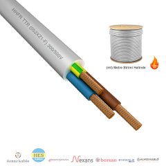 3x0.75mm² HFFR TTR (052XZ1-F) Kablo (1 Metre)_ABGMZ479