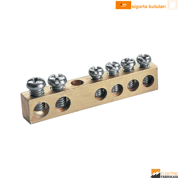 6 Delikli Klemens _Viko by Panasonic