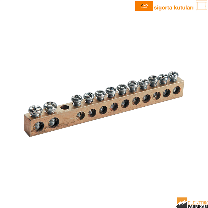 12 Delikli Klemens _Viko by Panasonic