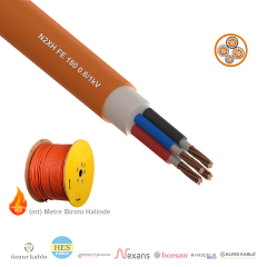 3x185+95mm² N2XH FE 180 Kablo (1 Metre)_BDEFUVZ6
