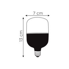Zmr_TW 15W Torch LED Ampul E27 3000K/6500K 510Lm_11111311