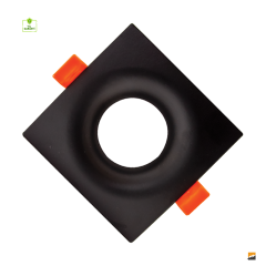 ACK_Terra Alüminyum Ø70mm Siyah Spot Armatür Sıva Altı_AH03-04041