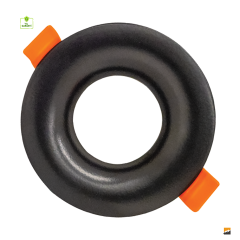 ACK_Terra Alüminyum Ø75mm Siyah Spot Armatür Sıva Altı_AH03-04051