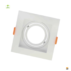 ACK_PC Modüler Sistemli 95x95mm Beyaz Spot Armatür Sıva Altı_AH03-05000