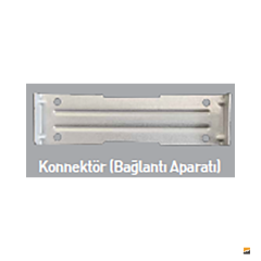 ACK_Modüler Spot Armatür Bağlantı Aparatı (Konnektör) Sıva Altı_AH03-90001