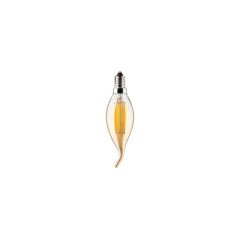 Zmr_8W C35 Mum Flamanlı Rustik LED Ampul E14 2700K 840Lm_11131213
