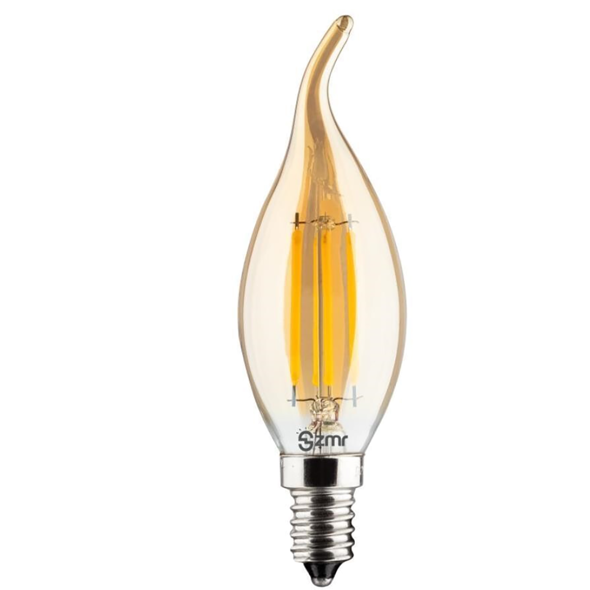 Zmr_8W C35 Mum Flamanlı Rustik LED Ampul E14 2700K 840Lm_11131213