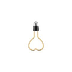 Zmr_4W Çizgi Kalp Flamanlı Rustik LED Ampul E27 2200K 420Lm_11132211