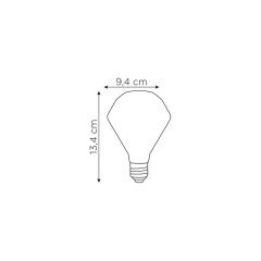 Zmr_8W Elmas Flamanlı Rustik LED Ampul E27 2700K 840Lm_11132113