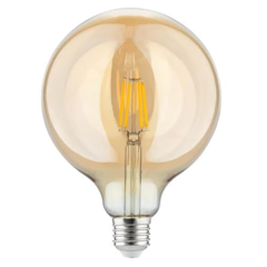 Zmr_6W G125 Flamanlı Rustik LED Ampul E27 2700K 630Lm_ 11131812