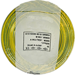 1.5mm²  NYA (H07V-U) Kablo (100'lük)_ELVWY125 Sarı/Yeşil