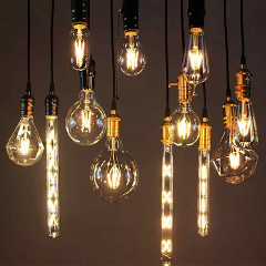 Zmr_8W A60 Flamanlı Rustik LED Ampul E27 2700K 840Lm_ 11131413