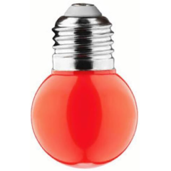 Zmr_1W LED Gece Lambası E27 Kırmızı/Mavi/Yeşil/Sarı/Beyaz/Pembe 90Lm_ 11151111