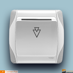 Carmen-Plus Sıva Altı Energy Saver Standart (Gecikmeli, Röle Hariç) (Beyaz I Krem)_Viko by Panasonic