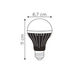 Zmr_9W 12V A60 LED Ampul E27 6500K 830Lm_ 11161112