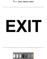 Thea Modüler_Yönlendirci/Exit 2M (Ultima, Sistema, Optima)