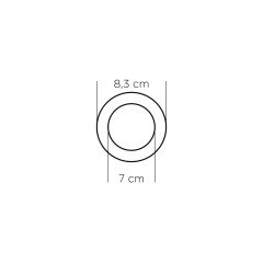 Zmr_3W Slim Sıva Altı Yuvarlak LED Panel Armatür 3000K-4000K-6500K 255Lm_ 12141111