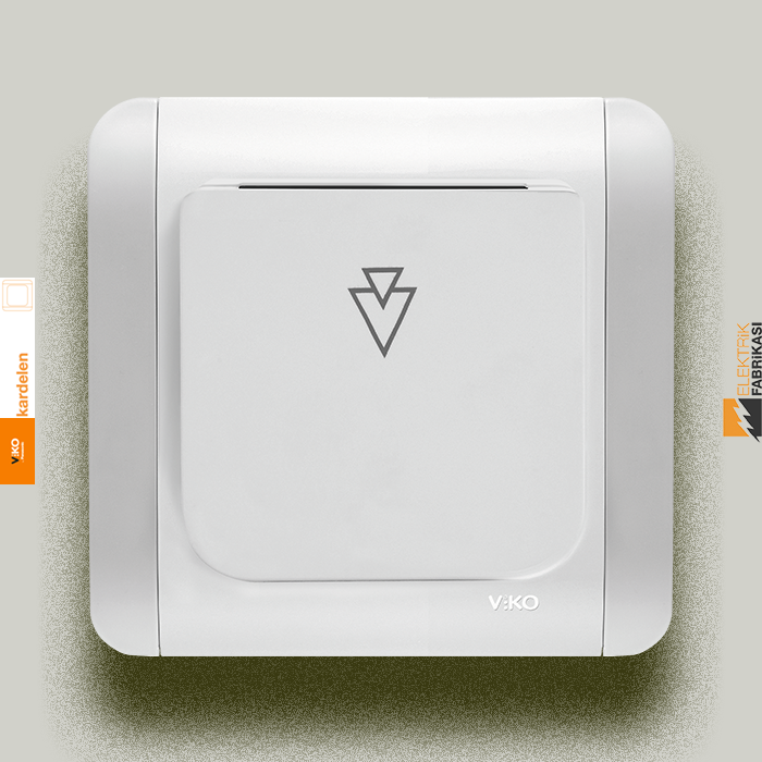 Kardelen Sıva Altı Energy Saver Standart (Gecikmeli, Röle Hariç) (Beyaz I Krem)_Viko by Panasonic