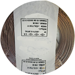 0.75mm²  NYAF (H05V-K) Kablo (100'lük)_AKSU2568 Kahverengi