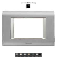 Thea Sistema Çerçeveler/Chrome Matt+Beyaz