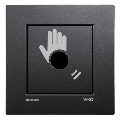 Viko_Touchless N/T Temassız Anahtar Siyah_90961Y83-si