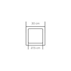 Zmr_24W Slim Sıva Altı Kare LED Panel Armatür 3000K-4000K-6500K 2040Lm_ 12141229