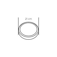 Zmr_18W Slim Sıva Üstü Yuvarlak LED Panel Armatür 3000K-4000K-6500K 1530Lm_ 12151111