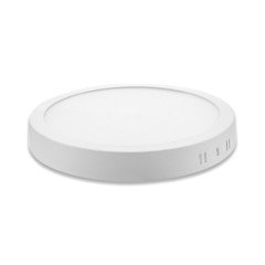 Zmr_18W Slim Sıva Üstü Yuvarlak LED Panel Armatür 3000K-4000K-6500K 1530Lm_ 12151111