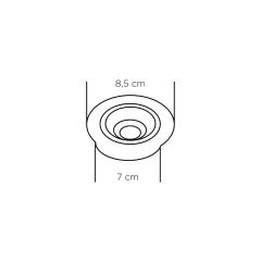 Zmr_5W COB LED Armatür Krom Kasa 3000K-6500K 450Lm_ 12161113