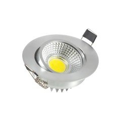Zmr_5W COB LED Armatür Krom Kasa 3000K-6500K 450Lm_ 12161113