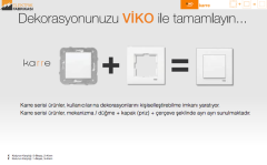 Karre Sıva Altı İkili Nümeris Telefon Prizi (2 X RJ11) (Beyaz I Krem)_Viko by Panasonic