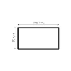 Zmr_48W 30x120 Blacklight LED Panel Armatürü 4080Lm_ 12171117