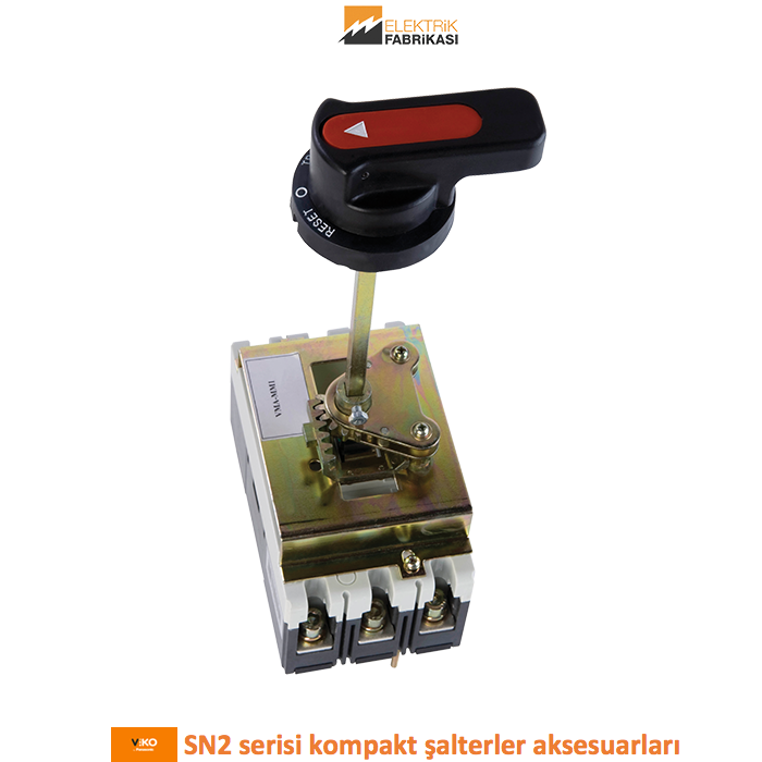 SN2 Serisi Uzatmalı Döner Kurma Kolu-220V AC-Kompakt: VMF2-VMT2-VMR2/-SN2-Kompakt Şalter Aksesuarları_Viko by Panasonic