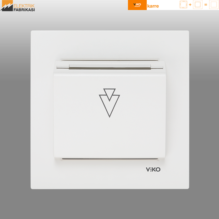 Karre Sıva Altı Energy Saver Standart (Gecikmeli, Röle Hariç) (Beyaz I Krem)_Viko by Panasonic