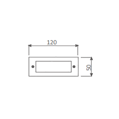 ACK_Sensörlü LED Merdiven-Duvar Armatürü_AH07-01004