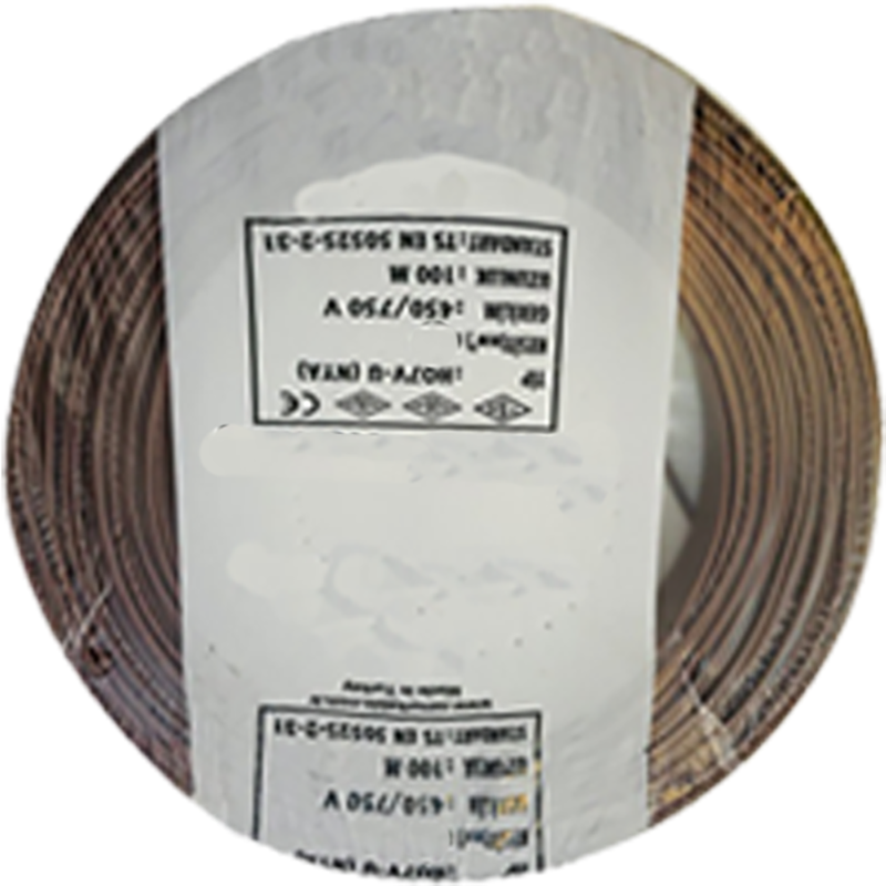 2.5mm²  NYAF (H05V-K) Kablo (100'lük)_ ACDJKQY5 Kahverengi
