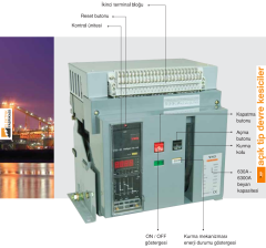Çekmeceli Açık Tip Şalter-5000A-120kA-3 Kutup-VACB Serisi Açık Tip Devre Kesiciler _Viko by Panasonic