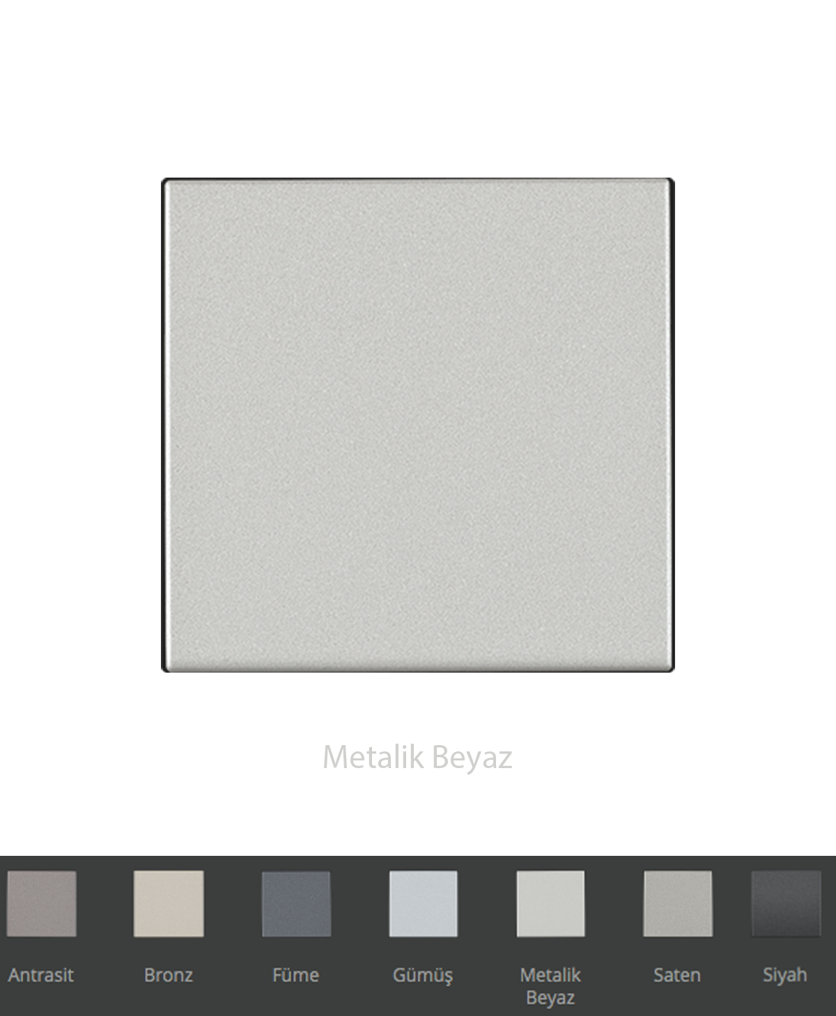 Trenda_Kapak (Metalik Beyaz)